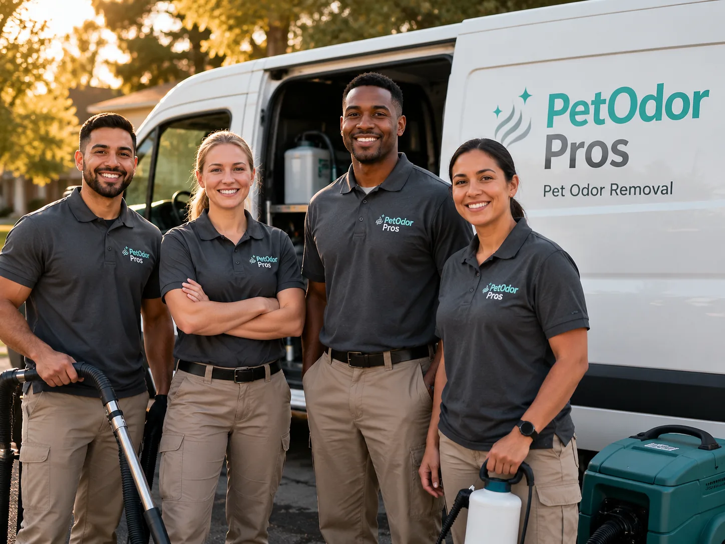 Pet Odor Removal team serving Exeter, RI